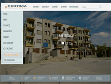 Tablet Screenshot of certima.sk